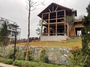 Biệt thự gỗ ở Thạch Thất