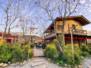 Nhà gỗ quán cafe Vintage 198x Hải Phòng