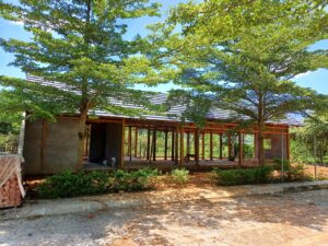 Hoàn thiện mẫu nhà gỗ tại ngoại thành